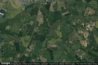 Vue aérienne de Hampton in Arden
