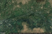 Vue aérienne de Glanamman