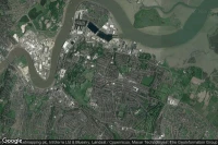 Vue aérienne de Gillingham