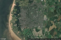 Vue aérienne de Formby