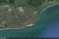 Vue aérienne de Folkestone