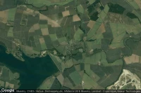 Vue aérienne de Empingham
