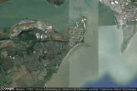 Vue aérienne de Dovercourt