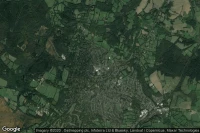 Vue aérienne de Crowborough