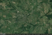 Vue aérienne de Cowbridge