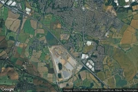 Vue aérienne de Collingtree
