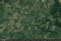 Vue aérienne de Cleobury Mortimer