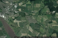 Vue aérienne de Clackmannan