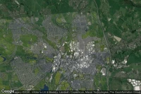 Vue aérienne de Bury
