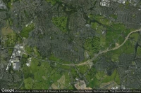 Vue aérienne de Bramhall