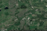 Vue aérienne de Bonnybridge