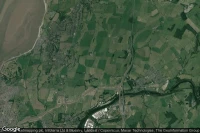 Vue aérienne de Bolton le Sands