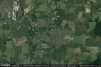 Vue aérienne de Bolsover