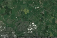 Vue aérienne de Beoley