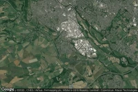 Vue aérienne de Alphington