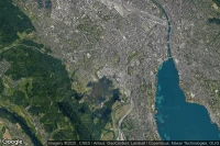 Vue aérienne de Zürich / Alt-Wiedikon