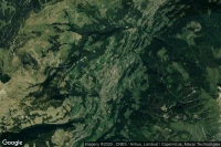 Vue aérienne de Val d'Illiez