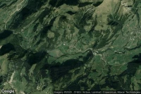 Vue aérienne de Rossinière