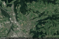 Vue aérienne de Oberzelg