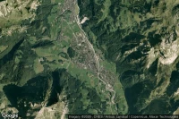 Vue aérienne de Glarus