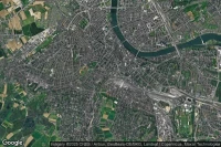 Vue aérienne de Kanton Basel-Stadt