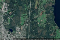 Vue aérienne de Värnamo Kommun