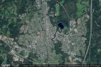 Vue aérienne de Varnamo