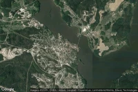 Vue aérienne de Strangnas