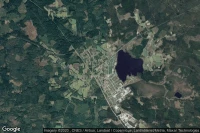 Vue aérienne de Lenhovda