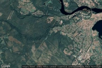Vue aérienne de Dalarnas Län
