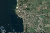 Vue aérienne de Hoganas