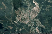 Vue aérienne de Hofors