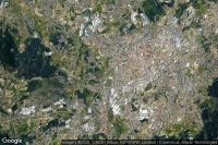 Vue aérienne de Soito Chão