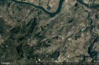 Vue aérienne de Pousada