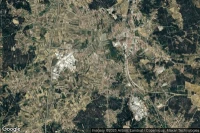 Vue aérienne de Casal Comba