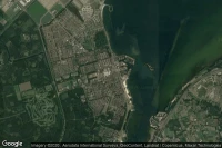 Vue aérienne de Zeewolde