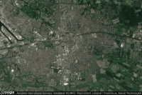 Vue aérienne de Enschede