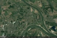 Vue aérienne de Doornenburg