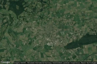 Vue aérienne de Den Ham