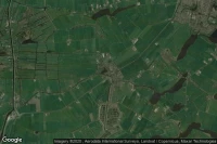 Vue aérienne de Broek in Waterland