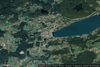 Vue aérienne de Velden am Worthersee