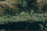 Vue aérienne de Sillian