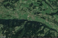 Vue aérienne de Sankt Peter am Kammersberg