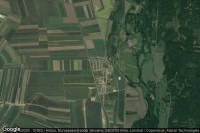 Vue aérienne de Rabensburg