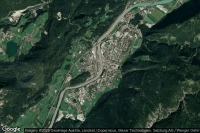 Vue aérienne de Kufstein
