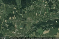 Vue aérienne de Gosdorf