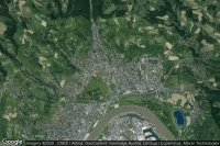 Vue aérienne de Dornach