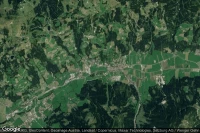 Vue aérienne de Brixen im Thale