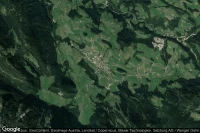 Vue aérienne de Abtenau