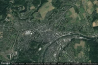 Vue aérienne de Namur